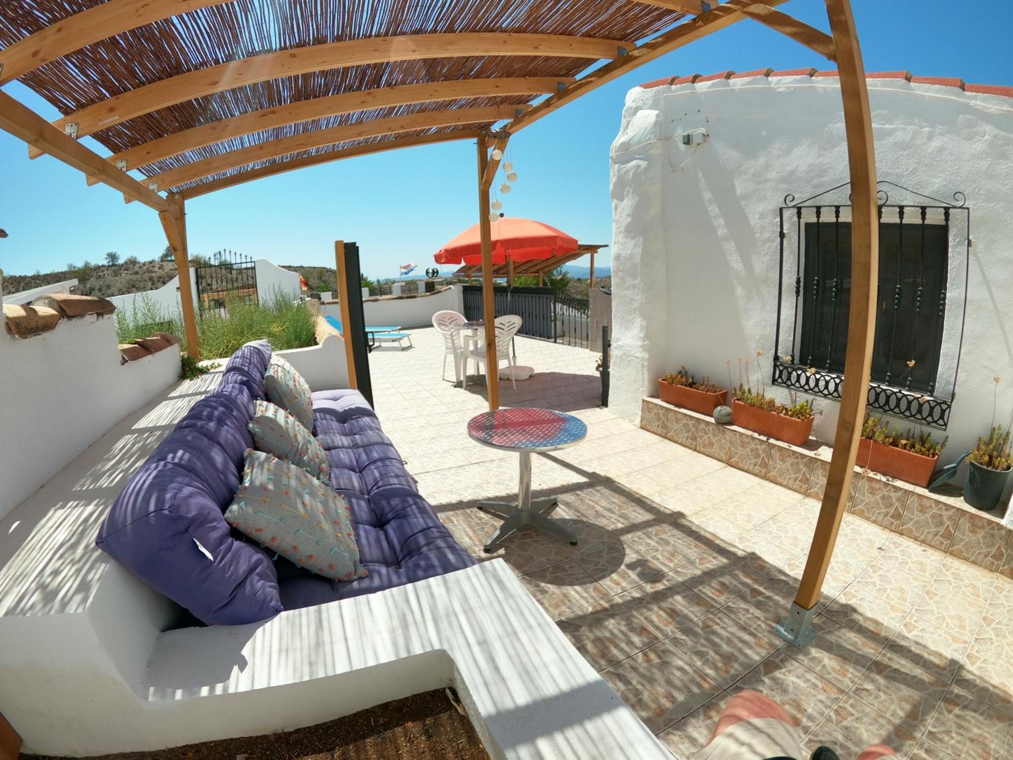 Cortijo Naturista Con Vistas-Clothing Optional Oria Luaran gambar